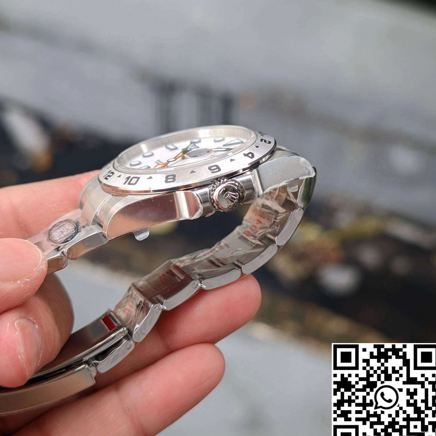 Steel Factory M226570-0001 White Explorer Stainless Rolex Clean Dial 1116